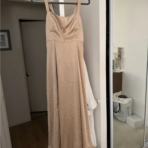 Show Me Your MuMu Champagne Dress - Clarissa Corset - Picture 6 of 10